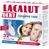 Таблетки для очищения зубных протезов LACALUT Dent 32 шт