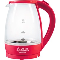 Электрический чайник Мастерица EK-1801G (красный)