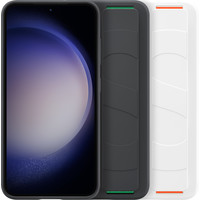 Чехол для телефона Samsung Silicone Grip Case S23 (белый)