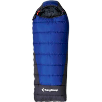 Спальный мешок KingCamp Explorer 250 (синий, правая молния) [KS3150]