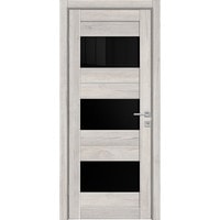 Межкомнатная дверь Triadoors Luxury 570 ПО 70x200 (lagoon/лакобель черный)
