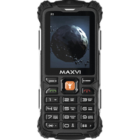 Кнопочный телефон Maxvi R1 (черный)
