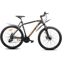 Велосипед Racer XC90 27.5 р.18 2022 (серый/желтый)