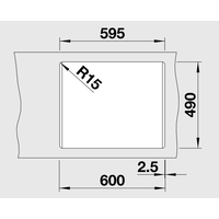 Кухонная мойка Blanco Pleon 6 Split (белый) [521693]