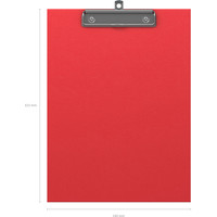 Планшет с зажимом Erich Krause Standard 36095 (красный)