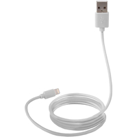 Кабель Canyon MFI-1 CNS-MFICAB01W USB Type-A - Lightning (1 м, белый)