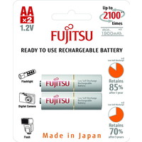 Аккумулятор Fujitsu AA 1900mAh 2 шт. HR-3UTCEX(2B)