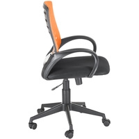 Кресло OLSS Ирис (черный/оранжевый)