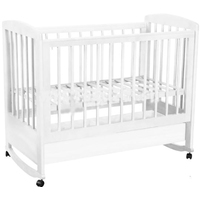Классическая детская кроватка Фея 603 (белый)