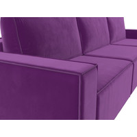 Диван Лига диванов Куба Лонг (микровельвет, фиолетовый)