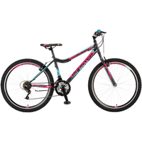 Велосипед Booster Galaxy 2021 (антрацит/розовый)