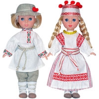 Кукла БелКукла Беларусы Ясь и Янина (коробка)