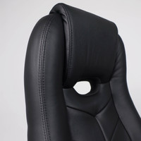 Кресло AksHome Cobra (натуральная кожа, черный)