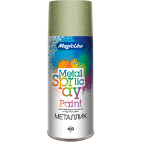 Краска MagicLine Металлик 0.45 л (RAL770M, серебристый/светло-зеленый)