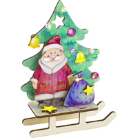 3Д-пазл Woody Дед Мороз с подарком 02871