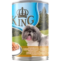Консервированный корм для собак Piko-Pet Food King Dog Poultry 0.415 кг