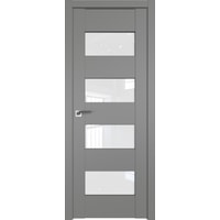 Межкомнатная дверь ProfilDoors 46U L 50x200 (грей/белый триплекс)