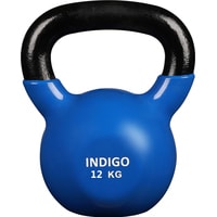 Гиря Indigo IN132 12 кг (черный/синий)