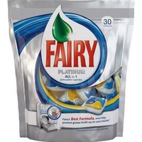 Капсулы для посудомоечной машины Fairy Platinum All in 1 (30 шт)