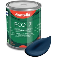 Краска Finntella Eco 7 Keskiyo F-09-2-1-FL002 0.9 л (темно-синий)