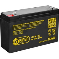 Аккумулятор для ИБП Kiper GP-6120 F1 (6В/12 А·ч)