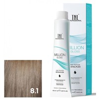 Крем-краска для волос TNL Professional Million Gloss 8.1 100 мл
