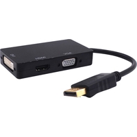 Адаптер USBTOP DisplayPort – HDMI/VGA/DVI