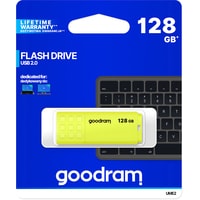 USB Flash GOODRAM UME2 128GB (желтый)