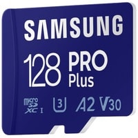 Карта памяти Samsung PRO Plus microSDXC 128GB (с адаптером)