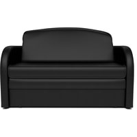 Диван Мебель-АРС Малютка (экокожа, черный)