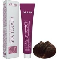 Крем-краска для волос Ollin Professional Silk Touch 6/0 темно-русый