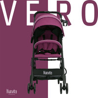 Коляска прогулочная «книга» Nuovita Vero (фиолетовый)
