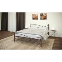 Кровать ИП Князев Калифорния 120x200 (коричневый)