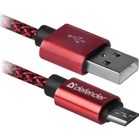 Кабель Defender USB08-03T Pro (красный)
