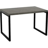 Кухонный стол TMB Loft Трентон Дуб 1500x800 40 мм (угольный серый)
