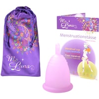 Менструальная чаша Me Luna Soft XL стебель (розовый)