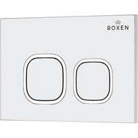 Унитаз подвесной Roxen Antares в комплекте с инсталляцией StounFix Slim 6 в 1 533395 (кнопка: белый глянец)