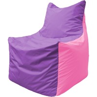 Кресло-мешок Flagman Фокс Ф2.1-109 (сиреневый/розовый)