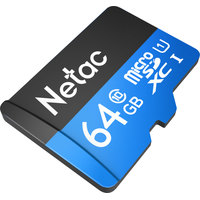 Карта памяти Netac P500 Standard microSDXC 64GB NT02P500STN-064G-N (OEM, 50 шт.)
