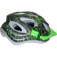 Cпортивный шлем Green Cycle Fast Five (черный/зеленый)