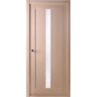 Межкомнатная дверь Belwooddoors Челси 80 см (стекло, экошпон, клен серебристый/мателюкс 5)