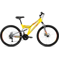 Велосипед Altair MTB FS 26 2.0 disc (желтый, 2019)