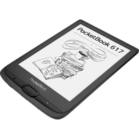Электронная книга PocketBook 617 (черный) + Обложка Shell 6