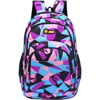 Школьный рюкзак Hengde Sport Геометрия (фиолетовый)