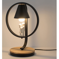 Настольная лампа Home Light Астерия E013-3-B (черный)