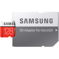 Карта памяти Samsung EVO Plus microSDXC 128GB + адаптер