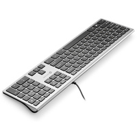 Клавиатура Oklick 890S (серебристый)