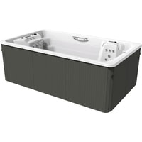 Композитный бассейн Aquavia Spa Compact Pool 400x230 (белый/synthetic grey)