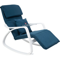 Кресло-качалка Calviano Comfort 1 (синий) в Бресте
