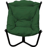 Кресло M-Group Чил 12360404 (черный/зеленая подушка)